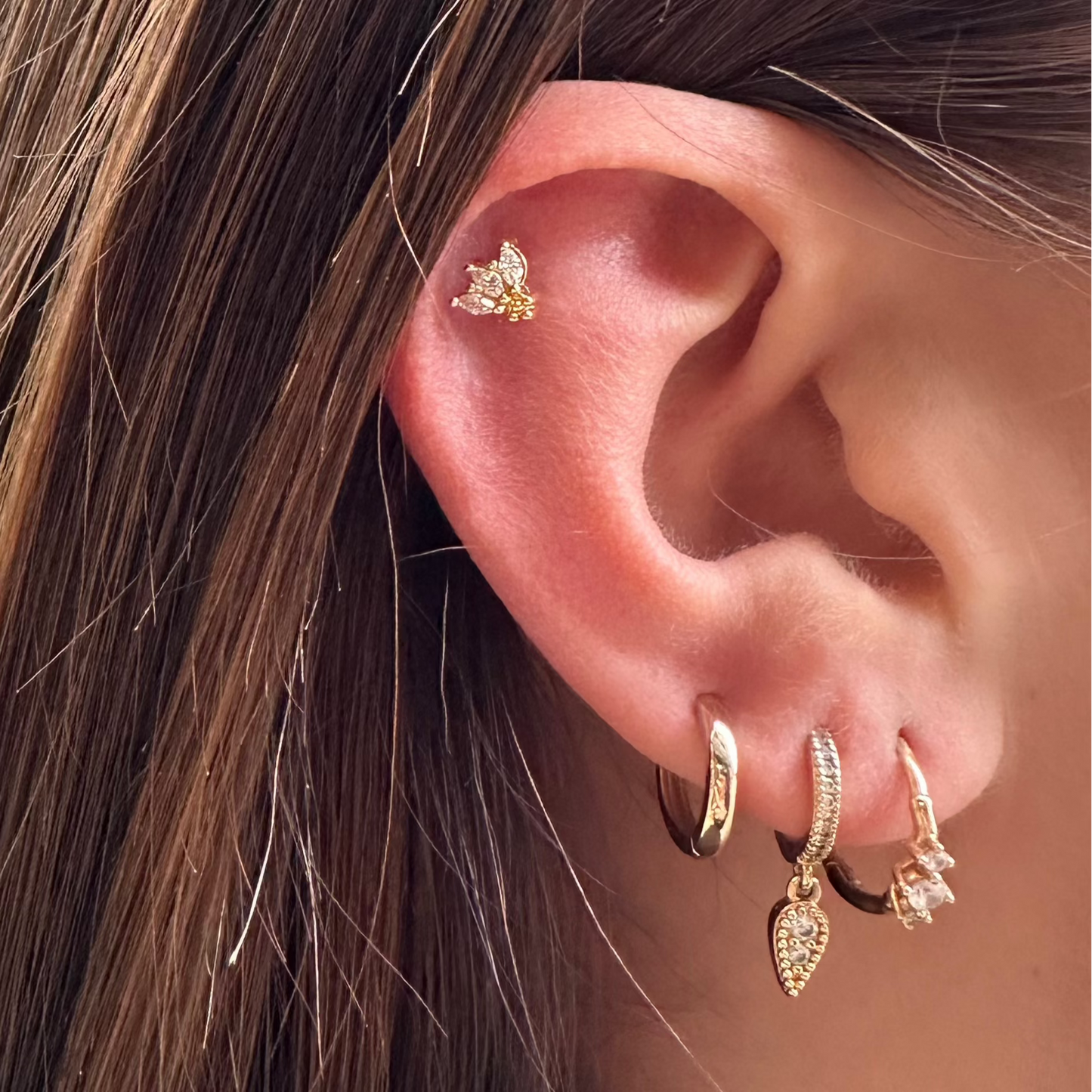 Boucles d'oreilles Artémis